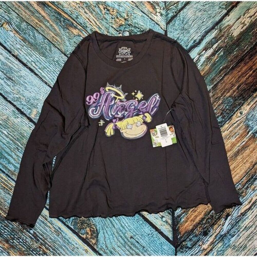 Nickelodeon Angelica RugRats 90s Y2K Grunge Cartoon LS Shirt NWT Torrid 2X